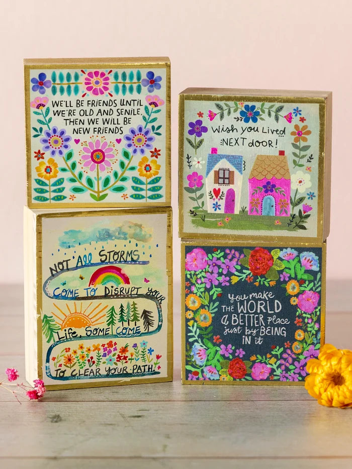 Tiny Block Keepsake - Make The World Better-view 3