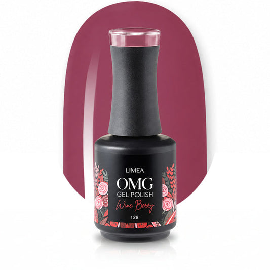 128 Wine Berry Gel polish