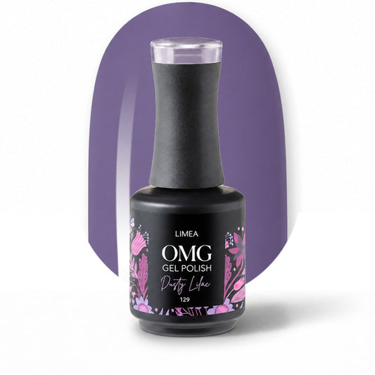 129 Dusty Lilac gel polish