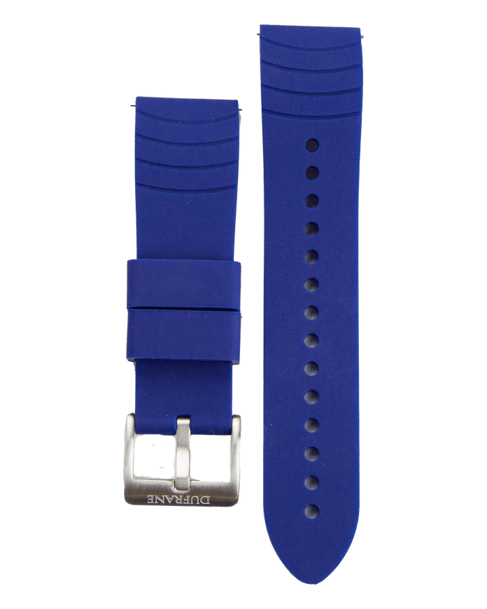 22mm Blue Silicone Straps - DuFrane