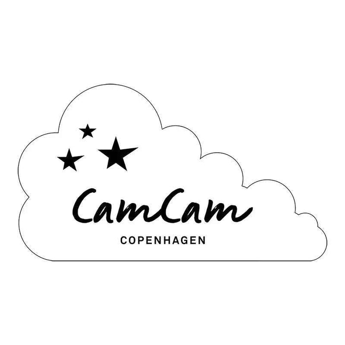 CamCam® Brisača s kapuco in ušesi GOTS Dusty Rose 80x80 Cam Cam Copenhagen