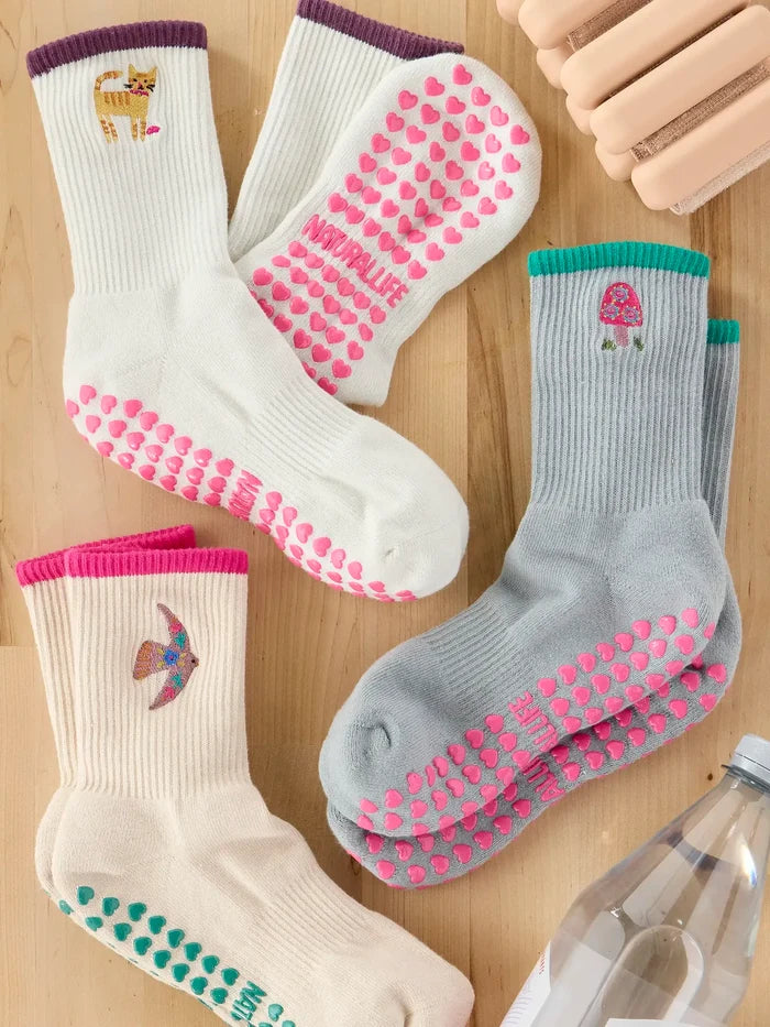 Cutest Pilates Socks - Bird-view 3