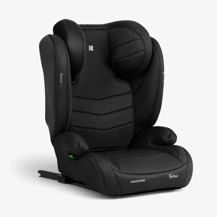 KikkaBoo® Otroški avtosedež i-Stand i-SIZE (100-150 cm) Black KikkaBoo