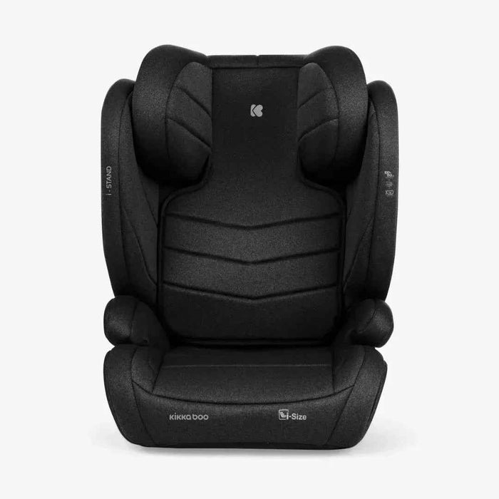 KikkaBoo® Otroški avtosedež i-Stand i-SIZE (100-150 cm) Black KikkaBoo