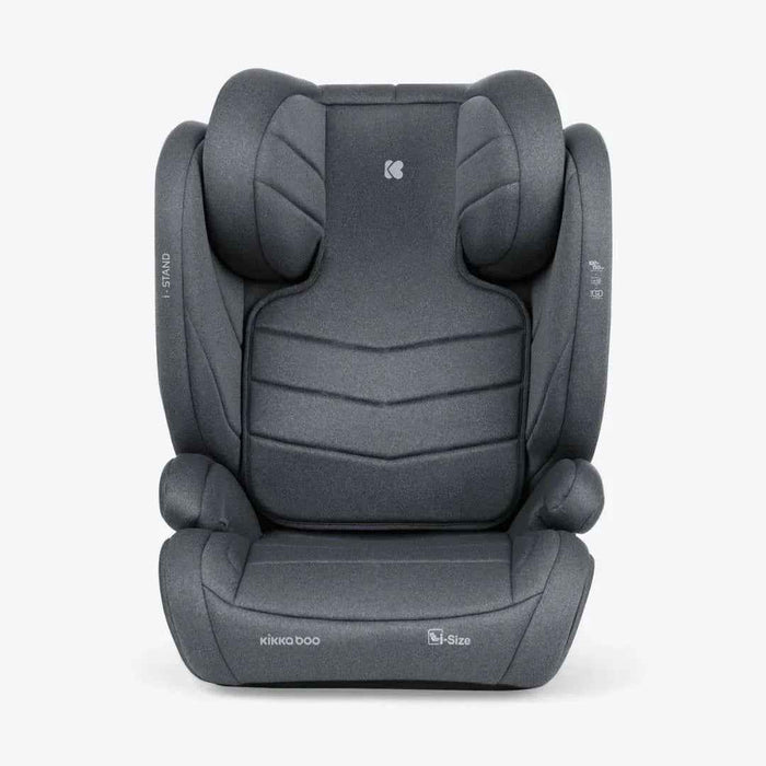 KikkaBoo® Otroški avtosedež i-Stand i-SIZE (100-150 cm) Dark Grey KikkaBoo