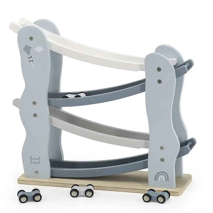 Label Label® Lesena dirkalna steza Car Slider Blue Label Label