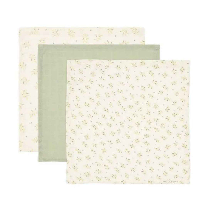 Little Dutch® Komplet krpic za obraz Blueberry Leaves/Sage 25x25 Little Dutch