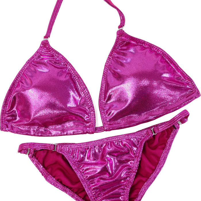 QS ST: Hologram Mulberry Fit Model Suit. Large/Fit Model 2.  Angel Competition BikinisThe best NPC Competition Suits for the Bikini Division, Fit Model Division Suits, and bodybuilding suits.