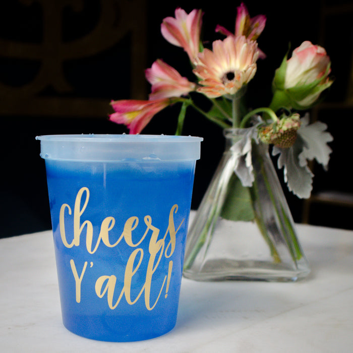 cheers y'all color change stadium