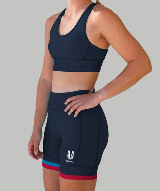 Women's 776BC x USRowing Pro Short 01 - Navy