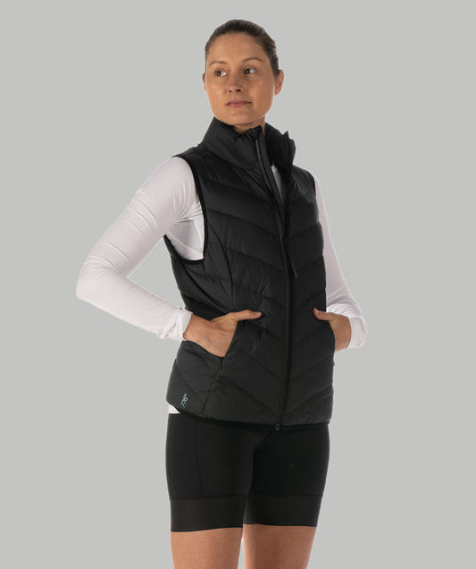 Women's Cumulus Puffer Vest - Black