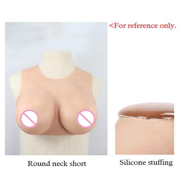 Round neck short / Silicone