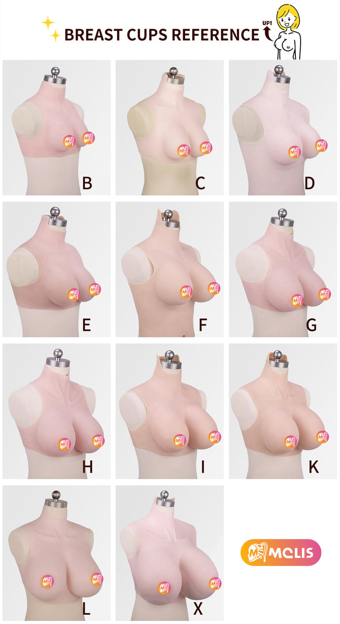 ZERO TOUCH 2 | E Cup Silicone Breastplate for Crossdressers